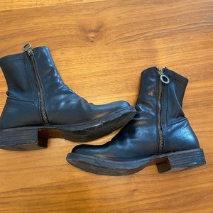 Fiorentini and Baker black leather boots sz 35